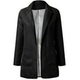 thumbnail image 4 of EGNMCR Womens Casual Pocketed Office Blazers Oversized Open Front Cardigans Jacket Work Suit, 4 of 6