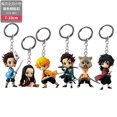 thumbnail image 1 of Figura de Anime zhangmengya Demon Slayer Kimetsu No Yaiba Kamado Tanjirou Nezuko Agatsuma Zenitsu Inosuke PVC Unisex, 1 of 2