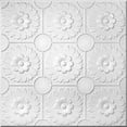 thumbnail image 1 of Faux Ceiling Tile - 20x20 Odessa White Foam, 1 of 2