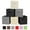 Beige+Black+Gray, variant on YOYTOO 6 Pack Foldable Cube Storage Bins, 11" Collapsible Fabric Cube Organizer Baskets Bins, Forest Green
