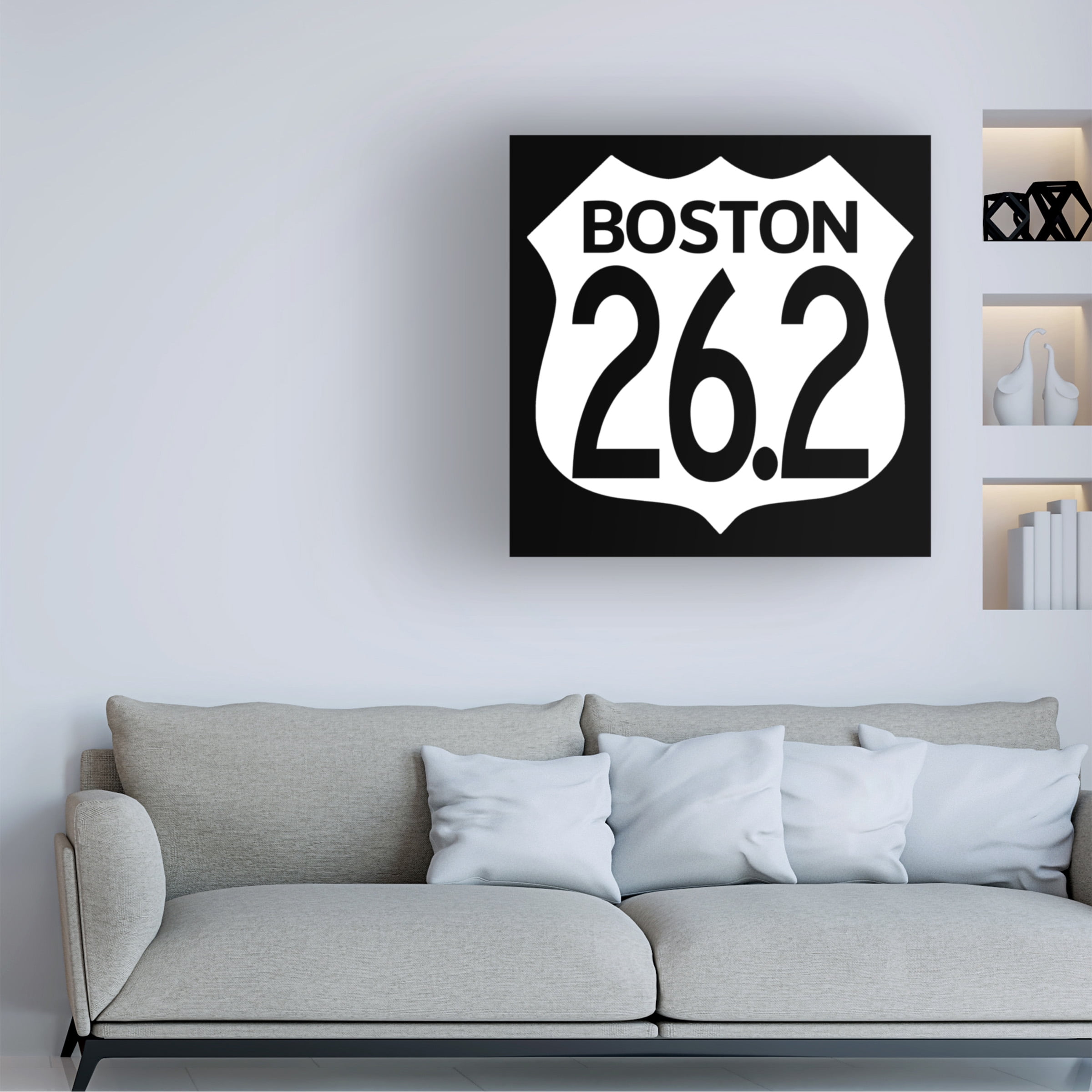RetroPlanet 'Boston Marathon' Canvas Art
