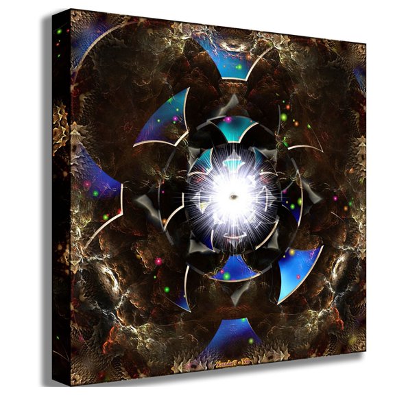 Xzendor7 "Eye of Eternity Within the Sphere of Light" Canvas Print