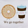 thumbnail image 3 of CafePress - We Go Together Like Coffee And Donuts T Shirt - Women's Classic T-Shirt, 3 of 4