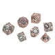 thumbnail image 1 of Tabletop Dice Set, Exquisite Board Game Polyhedral Dice 7pcs Portable Metal  For Party ANGGREK Verde, 1 of 8
