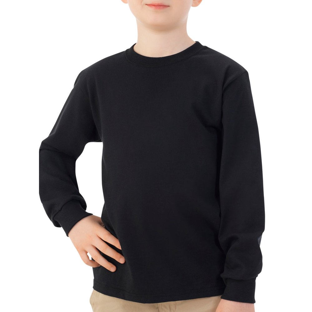 fruit of loom long sleeve t shirt