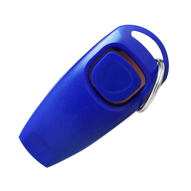 xinxixnxx Training Whistle Pet Teaching Plastic Sound Trainer Pet Teaching Accessory Tool, Green Blue 1Set