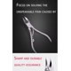 thumbnail image 5 of Pinzas para cutículas Las mejores pinzas de acero inoxidable Tijeras adecuadas para cortar la piel muerta en los bordes de las uñas en manos y pies Herramientas de arte de uñas para hombre JAMW Sencillez, 5 of 5