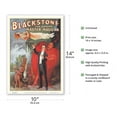 thumbnail image 2 of Blackstone The World’s Master Magician - Levitation Illusion - Vintage Magic Poster c.1885 - Master Art Print 10in x 14in, 2 of 4