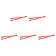 thumbnail image 1 of Correas de soporte de POM para POMS portátil portátil para animadoras rojas, 1 of 5