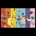 thumbnail image 2 of Men's Pokemon Character Box-up Rainbow Graphic T-Shirt, 2 of 4
