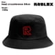 thumbnail image 2 of ROBLOX-Sombrero de pescador con estampado de dibujos animados para hombre y mujer, protector solar informal para exteriores, sombrilla, literatura y arte japoneses, combina con todo, 2 of 4