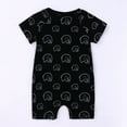 thumbnail image 5 of Utoimkio Newborn Summer Baby Boy Girl Rompers Zip-up Bodysuit One Piece Jumpsuit Short Sleeve Playsuit One Piece Outfit Clothes, 5 of 9
