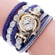 thumbnail image 1 of Pulseras para mujer, regalos para mujer CCQ Reloj de pulsera analógico de cuarzo con esfera de cristal y diamantes de imitación vintage para mujer, 1 of 2