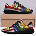 thumbnail image 3 of Camping Camper American Flag Shoes Women's Fashion Sneakers Tennis Running Shoes for Men Women Black Size 8.5, 3 of 7