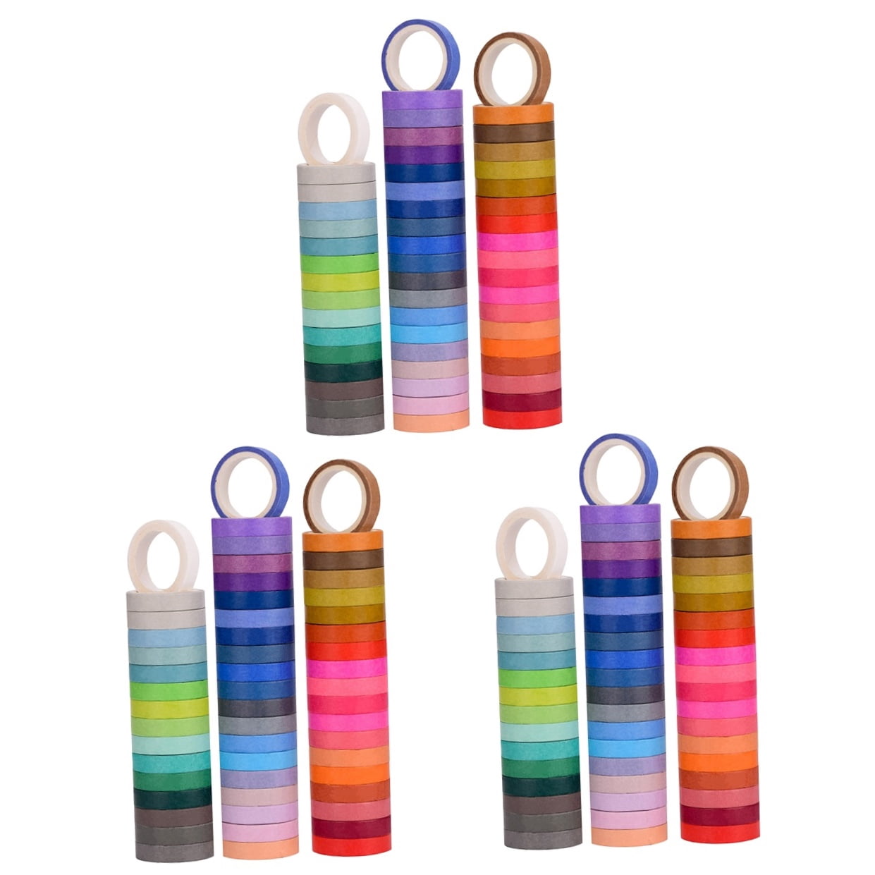 GOOHOCHY 180 Rolls  Creative Washi Paper Tapes Stylish Decorative Stickers Lovely Tape Gift Packaging Tape for DIY
