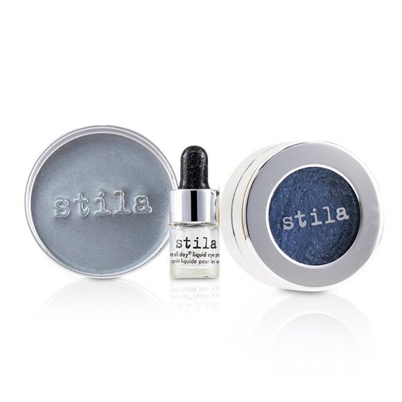 Sombra de ojos Stila Magnificent Metals con acabado en lámina de cobalto