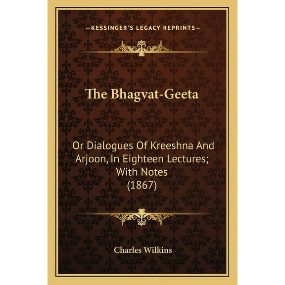 The Bhagvat-Geeta (Paperback)