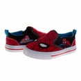 thumbnail image 6 of Marvel Spider-Man Boys Slip On Canvas Sneakers (Big Kid), Red, Size: 1, 6 of 7