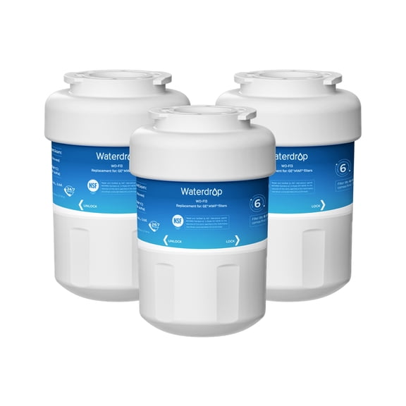 Waterdrop MWF Refrigerator Water Filter, Replacement for GE® SmartWater MWF, MWFINT, MWFP, MWFA