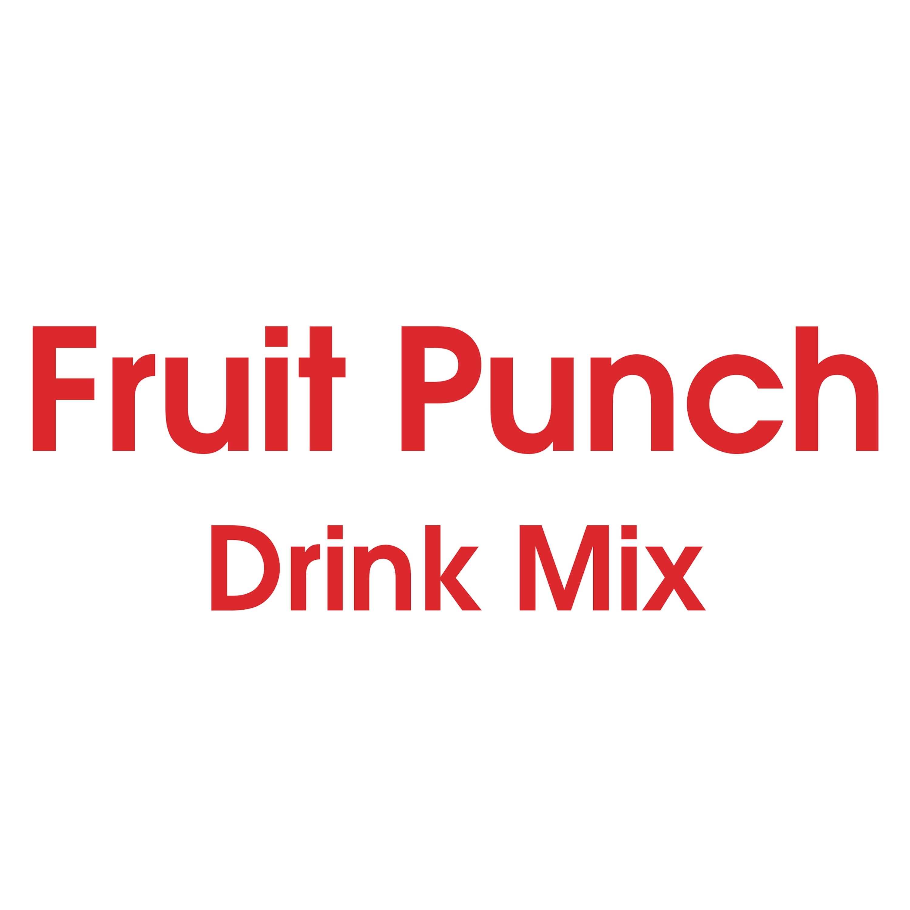 (12 pack) Great Value Fruit Punch Liquid Drink Mix Powder, Sugar-Free, 1.9 oz, 6 Count