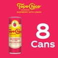 thumbnail image 5 of Topo Chico Sabores Raspberry with Lemon Flavored Sparkling Water Cans, 12 fl oz, 8 Pack, 5 of 16