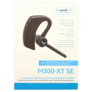 BlueParrott M300-XT SE Wireless Bluetooth Mono Headset with 96% Noise Cancellation Microphone & Lightweight Design, Black
