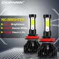 thumbnail image 6 of For Honda CR-V CRV 2015-2020 6000K LED Headlight Hi-Low Beam Fog Light Bulb Kits, 6 of 12
