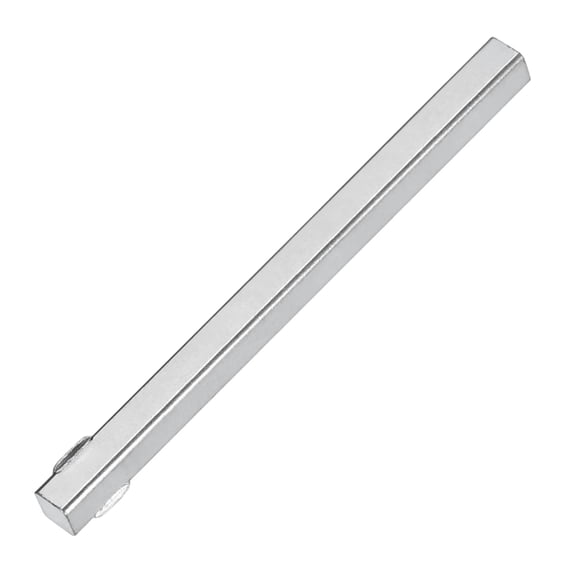 Uxcell 1-Pack Door Knob Spindle, 4 x 0.3 Inch/ 100 x 7 mm Door Knob Spindle Replacement Parts for Door Knobs [Silver Tone]