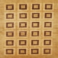 thumbnail image 1 of Ahgly Company Indoor Square Abstract Sedona Brown Abstract Area Rugs, 7' Square, 1 of 6