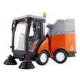 thumbnail image 1 of 1:16 Juguetes de construcción para niños: regalos de cumpleaños para niños, mini juguetes de inercia para automóviles, camiones de ingeniería Hugo Mini Road Sweeper Diecast Toys, 1 of 8