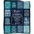 thumbnail image 3 of Birthday Gifts for Men Brother Blanket Christmas Gitfs for Men Brother - Brother Gifts from Sister - Gifts for Brother Blanket 50"x60", 3 of 6