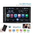 thumbnail image 1 of Radio de Voiture 2 Din Écran Tactile 7 Pouces Lien Miroir Lecteur Android avec Autoradio Bluetooth USB AUX Prise en Charge TF Caméra de Recul, Non Incluse la Caméra, 1 of 10