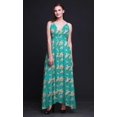 thumbnail image 5 of Bimba Floral Women Printed Sleeveless Long Maxi Strappy Bohemian BeachÂ&nbsp;Dress-Small, 5 of 6