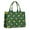 Green Cartoon Dinosaurs-1, variant on Large Capacity Tote Bag,Green Cartoon Dinosaurs Eggs Pattern Handbag Fashion Luxury Tote Bag,15.7"x13"x 5.1" Inches,Laptop Compatible