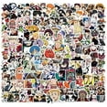 thumbnail image 1 of GFDYREE Mixed Anime Stickers Pack 200 Pcs Popular Classic Japanese Style Stickers, 1 of 5