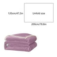 thumbnail image 3 of TIMIFIS Throw Blankets Soft Fuzzy Warm Fuzzy Throw Blankets Couch Fleece Throw Blankets Bed Cozy Machine Washable Thick Comfy Checkered Furry Sofa, 47X78 In, 3 of 6