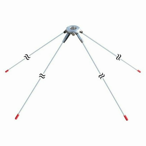 ProComm PC-GPK1 Antenna Ground Plane Kit with 4 Fiberglass Radials for ProComm Pt99 Plus Pat-12