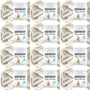 Spinrite Bernat Baby Blanket Yarn - Little Sand Castles, 1 Pack of 12 Piece