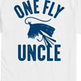 thumbnail image 3 of Instant Message - One Fly Uncle - Men's Short Sleeve Graphic T-Shirt, 3 of 6