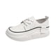 thumbnail image 5 of Zapatos de mujer jinwen Zapatilla informal Suela de goma Casual Blanco 36, 5 of 8