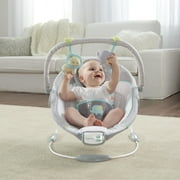 Ingenuity Soothing Baby Bouncer Vibrating Infant Seat & Music Gray Unisex Ages 0-6 Months