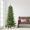 thumbnail image 5 of 6.5' Slim Aspen Fir Artificial Christmas Tree with Stand, Green, 5 of 5