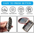 thumbnail image 5 of Key Fob Cover Compatible with Jeep Grand Cherokee Wagoneer Grand Cherokee L 2021-2023 Keychain Case Holder Protector,Black, 5 of 7