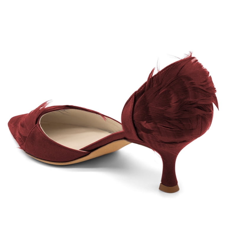 princess polly baby blue dress Luxury Designers Shoes Burgundy Pumps Heels Patent... From Bigbosschen,  $73.87