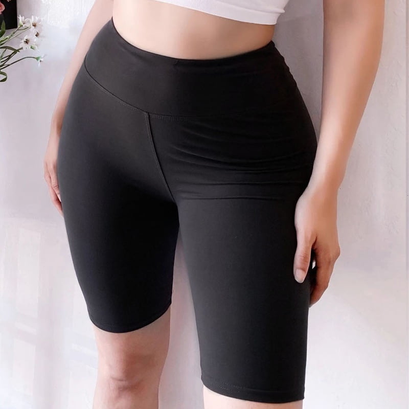 womens high waisted workout shorts