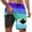 1-Dark Purple, variant on Men Swim Trunks with Boxer Mesh Liner Quickdry Bathing Suit 2 In 1 Swim Short Swimsuit Pockets Breathable Printed Beach Swimwear,8-Blue