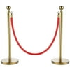 Stainless Steel Safety Barrier Stanchion Rope, Gold