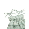 thumbnail image 4 of Xingqing 4 Couleurs d'Été Bébé Filles Mignonne Robe Fleurs Imprimées sur l'Épaule Sans Manches A-Ligne Mini Robe, 4 of 7