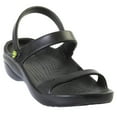 thumbnail image 1 of Sandales à 3 Brides Dawgs pour Femmes Noires Taille 11, 1 of 1