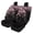 Cherry Blossoms, variant on Uourmeti Funny Cat Driving Car Print Car Seat Covers 3 PCS Car Seat Covers Set Easy to Install Non-Slip Suitable for Cars Trucks